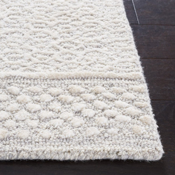 Safavieh Glamour Hand Tufted Viscose Wool Area Rug Geometric Pattern for Living Dining Rooms GLM538F-9