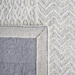 Safavieh Glamour Hand Tufted Viscose Wool Area Rug Geometric Pattern for Living Dining Rooms GLM538F-9