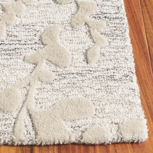 Safavieh Glamour 541f Natural Grey Natural ,Grey 45% Wool,45% Viscose,10% Cotton Glm541f-5