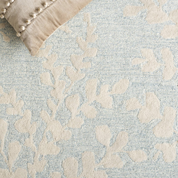 Safavieh Glamour 542m Blue Beige Blue ,Beige 45% Wool,45% Viscose,10% Cotton Glm542m-5