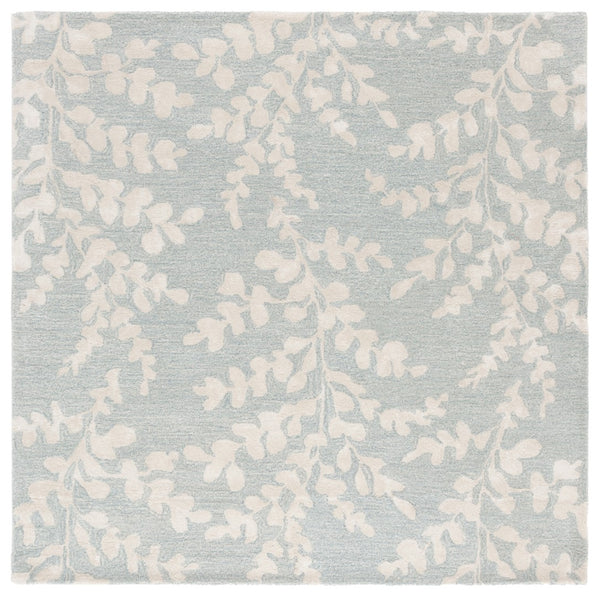 Safavieh Glamour 542m Blue Beige Blue ,Beige 45% Wool,45% Viscose,10% Cotton Glm542m-4