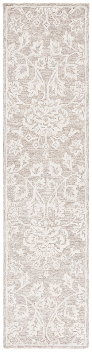 Safavieh Glamour 551 Hand Tufted  Rug Beige / Ivory 6' x 6' Round