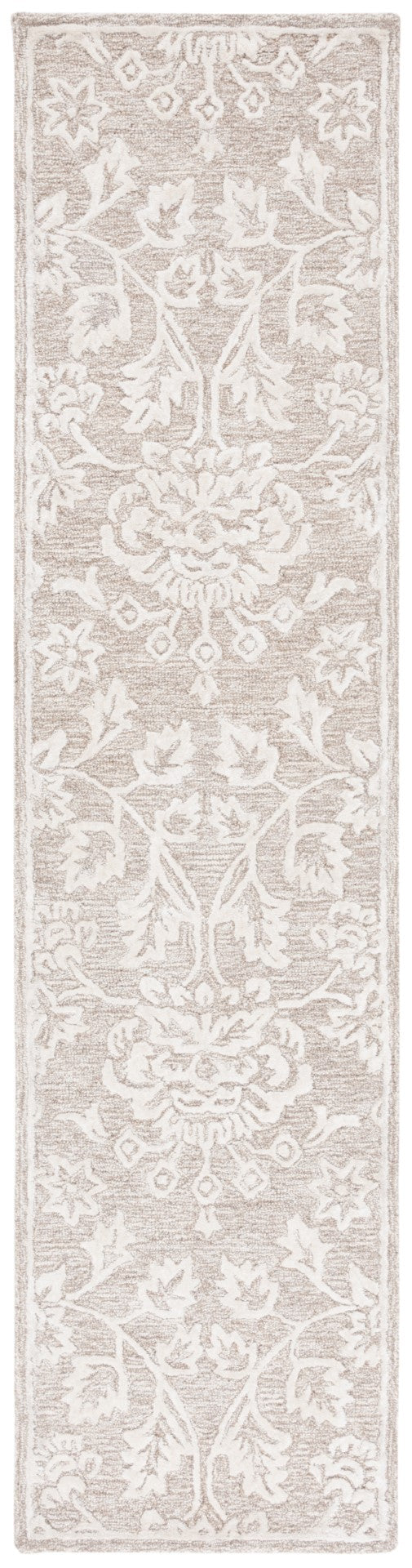 Safavieh Glamour 551 Hand Tufted  Rug Beige / Ivory 6' x 6' Round