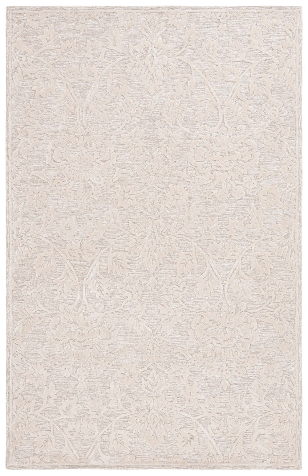 Safavieh Glamour 551 GLM551 Hand Tufted  Rug Beige / Ivory GLM551B-810