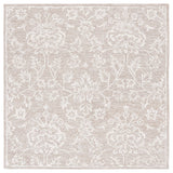 Safavieh Glamour 551 Hand Tufted  Rug Beige / Ivory 6' x 6' Square