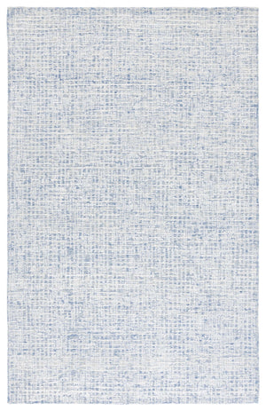 Safavieh Glamour Hand Tufted Area Rug - Luxurious Modern Design With Plush Comfort For Your Living Space Blue ,Ivory 45% Viscose 40% Wool 15% Cotton With Latex Glm601m-5