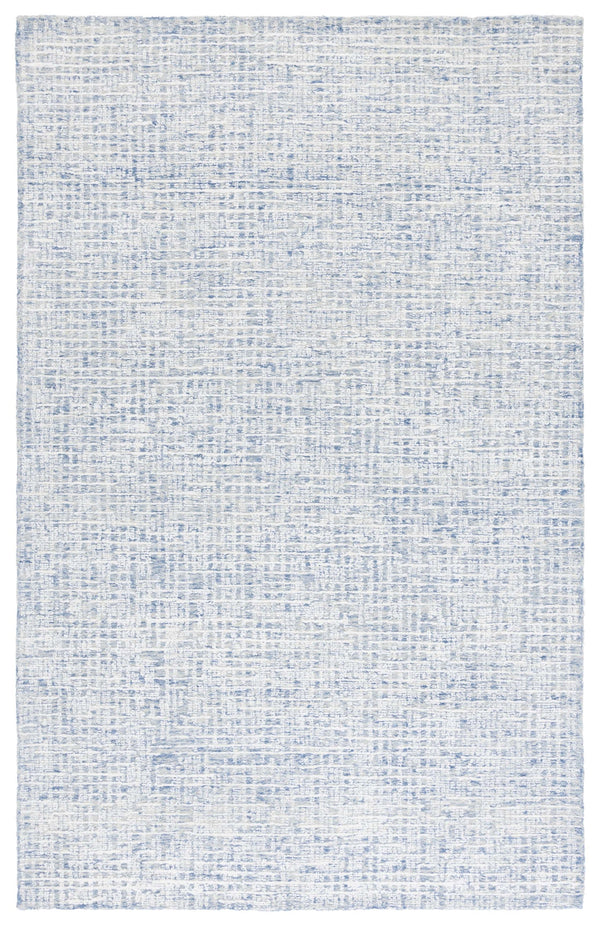 Safavieh Glamour Hand Tufted Area Rug - Luxurious Modern Design With Plush Comfort For Your Living Space Blue ,Ivory 45% Viscose 40% Wool 15% Cotton With Latex Glm601m-5
