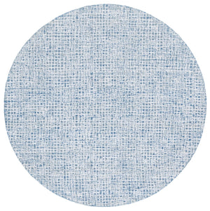 Safavieh Glamour Hand-tufted Area Rug – Chic Contemporary Design For Stylish Living Space Upgrade Blue ,Ivory 45% Viscose 40% Wool 15% Cotton With Latex Glm601m-4