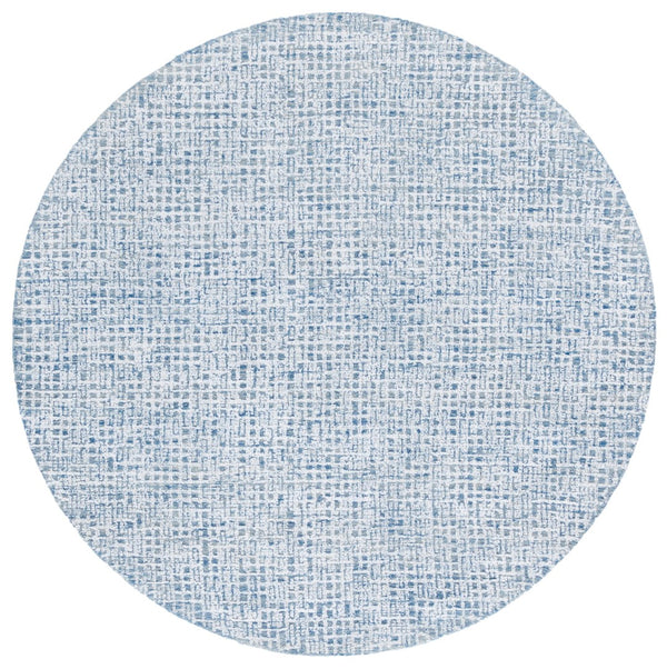 Safavieh Glamour Hand-tufted Area Rug – Chic Contemporary Design For Stylish Living Space Upgrade Blue ,Ivory 45% Viscose 40% Wool 15% Cotton With Latex Glm601m-4