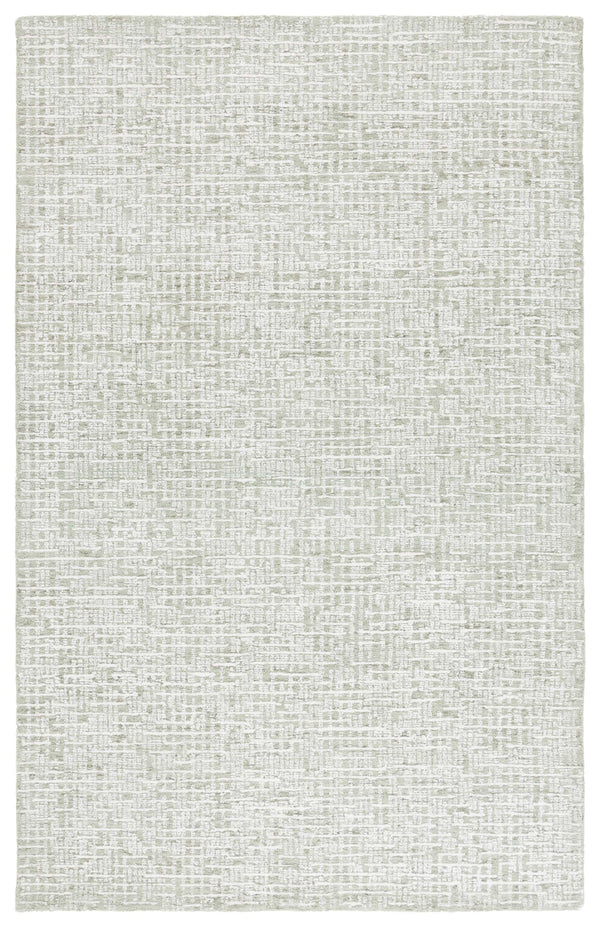Safavieh Glamour Hand Tufted Area Rug - Luxurious Modern Design With Plush Comfort For Your Living Space Sage ,Ivory 45% Viscose 40% Wool 15% Cotton With Latex Glm601w-5