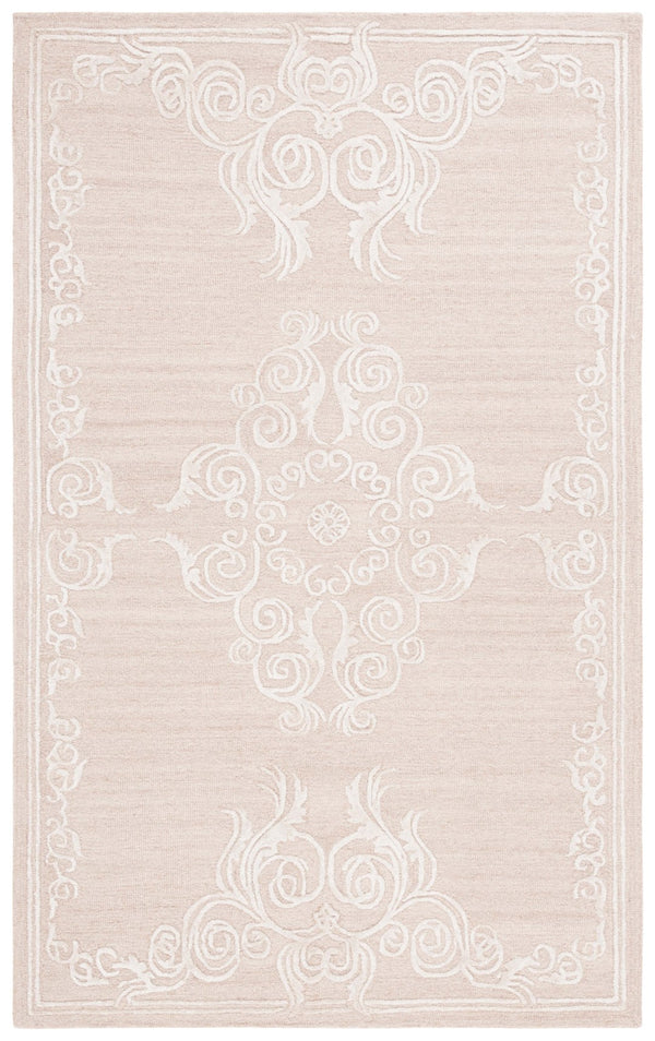 Safavieh Glamour 604 GLM604 Hand Tufted Antique Rug Light Brown / Ivory GLM604T-8