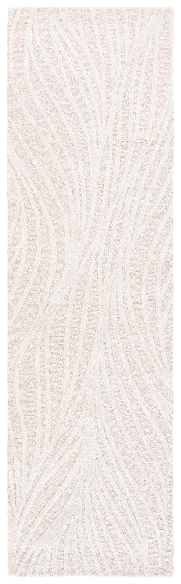 Safavieh Glamour Ivory Hand-Tufted Area Rug — Wool-Blend Low Pile For Warmth, Subtle Sheen, Timeless Style 6'-0" x 6'-0" GLM617A-6SQ
