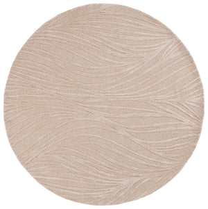 Safavieh Glamour Hand-Tufted Neutral Runner Rug — Low-Profile Wool Blend, Beige Ivory Elegance For Hallways 2'-3" x 8'-0" GLM617B-28