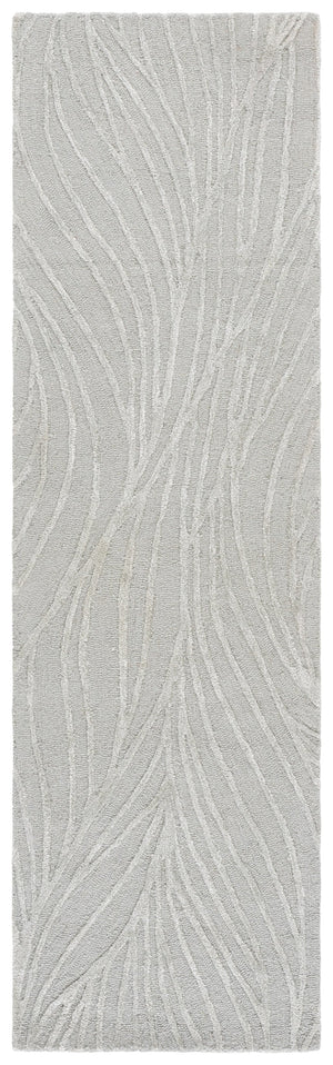 Safavieh Glamour Hand-Tufted Light Grey Ivory Area Rug — 70% Wool Blend, Low Pile, Modern Neutral Elegance 8'-0" x 10'-0" GLM617F-8