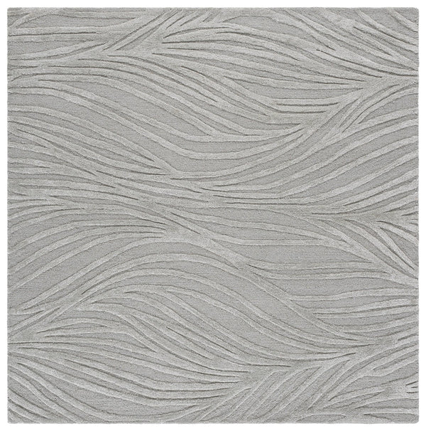 Safavieh Glamour Hand-Tufted Light Grey Ivory Area Rug — 70% Wool Blend, Low Pile, Modern Neutral Elegance 8'-0" x 10'-0" GLM617F-8