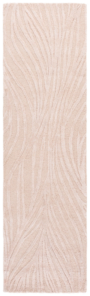Safavieh Glamour Hand‑Tufted Light Pink Ivory Area Rug — Wool Blend Low Pile, Luxe Soft Texture For Living Rooms 9'-0" x 12'-0" GLM617U-9