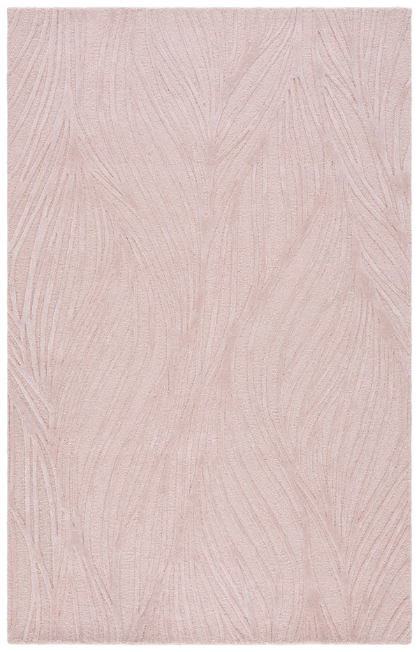 Safavieh Glamour Hand‑Tufted Light Pink Ivory Area Rug — Wool Blend Low Pile, Luxe Soft Texture For Living Rooms 9'-0" x 12'-0" GLM617U-9