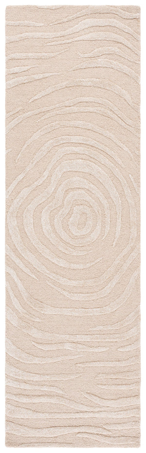 Safavieh Glamour Hand-Tufted Beige Runner Rug — Low-Profile Wool-Blend Hallway & Entryway Accent, Durable Craftsmanship 2'-3" x 8'-0" GLM618B-28