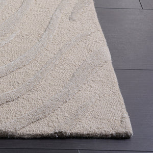 Safavieh Glamour Hand-Tufted Beige Runner Rug — Low-Profile Wool-Blend Hallway & Entryway Accent, Durable Craftsmanship 2'-3" x 8'-0" GLM618B-28