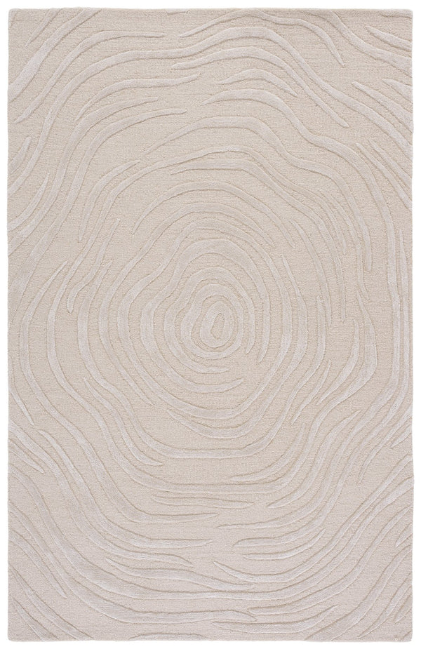 Safavieh Glamour Hand-Tufted Beige Square Rug — Wool-Viscose-Cotton Blend, Low-Profile Luxe Texture For Modern Rooms 6'-0" x 6'-0" GLM618B-6SQ
