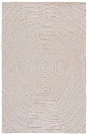 Safavieh Glamour Hand-Tufted Beige Area Rug 70% Wool Low Profile 3/8" Pile Elegant Minimalist DéCor Anchor 9'-0" x 12'-0" GLM618B-9