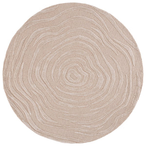 Safavieh Glamour Hand-Tufted Beige Area Rug 70% Wool Low Profile 3/8" Pile Elegant Minimalist DéCor Anchor 9'-0" x 12'-0" GLM618B-9