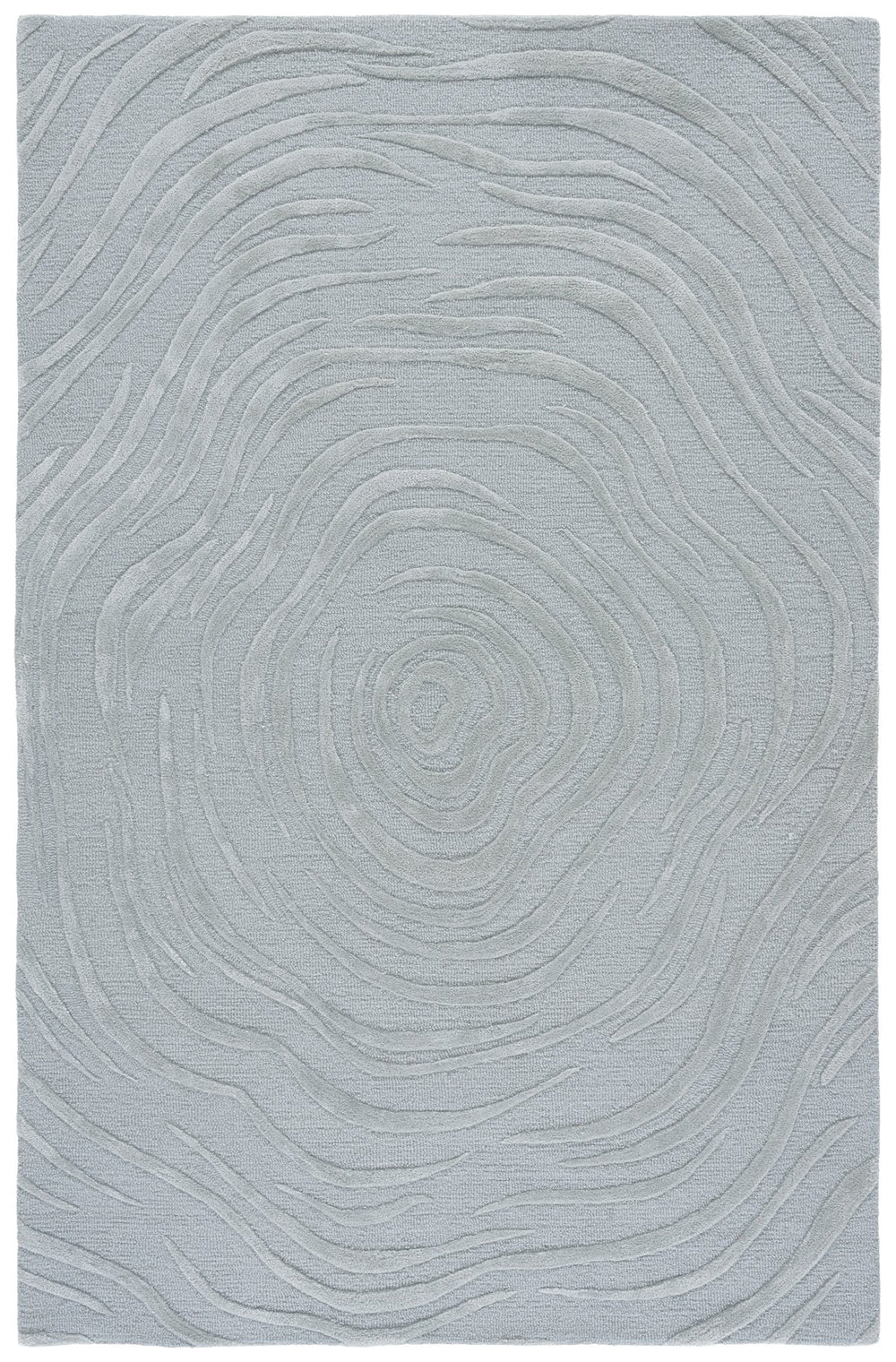 Safavieh Glamour Hand-Tufted Light Grey Runner Rug — Wool Blend, Low-Profile 3/8" Pile For Hallways Comfort 2'-3" x 8'-0" GLM618F-28