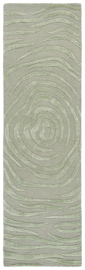 Safavieh Glamour Hand-Tufted Sage Green Area Rug — 70% Wool Natural Blend, Low-Profile Durable Comfort 8'-0" x 10'-0" GLM618W-8
