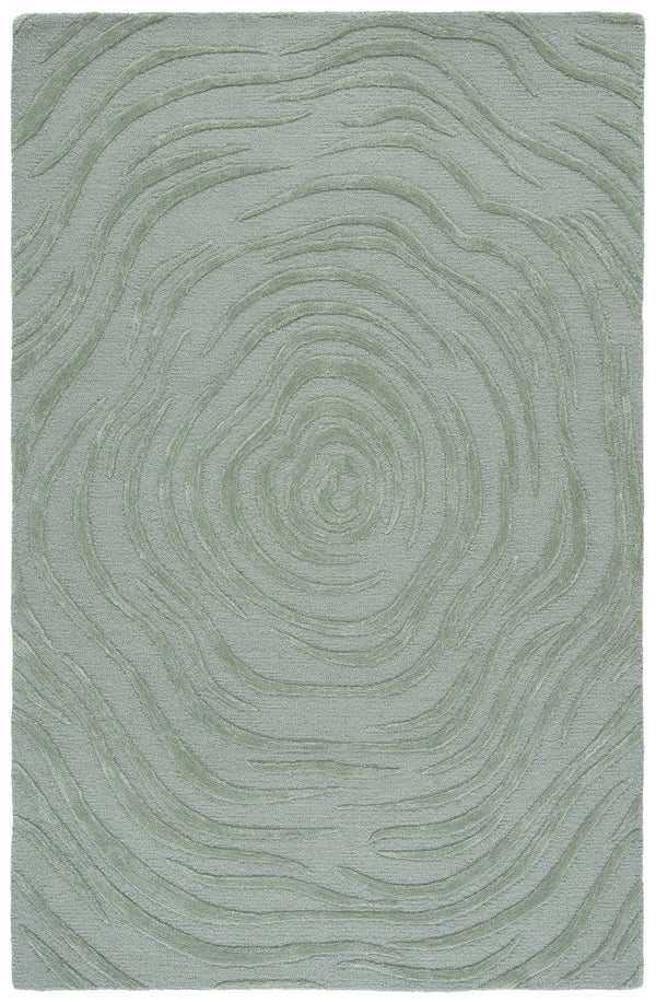 Safavieh Glamour Hand-Tufted Sage Green Area Rug — Soft Low-Pile Wool-Viscose Blend, Subtle Luster For Modern Spaces 4'-0" x 6'-0" GLM618W-4