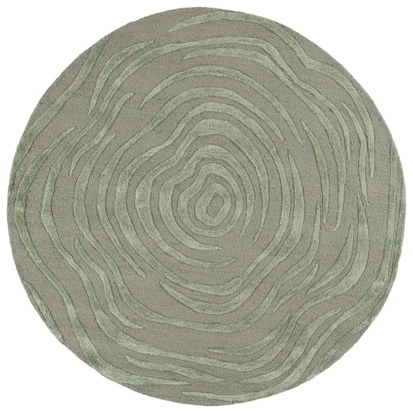 Safavieh Glamour Hand‑Tufted Sage Green Area Rug — Wool‑Viscose Blend, Low Profile, Luxe Soft Pile For Modern Spaces 5'-0" x 8'-0" GLM618W-5