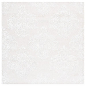 Safavieh Glamour Hand Tufted Floral Area Rug – Elegant Luxury For Cozy Spaces, Handcrafted In India, 60% Wool Ivory 60% Wool,30% Viscose,10% Cotton Glm619a-4