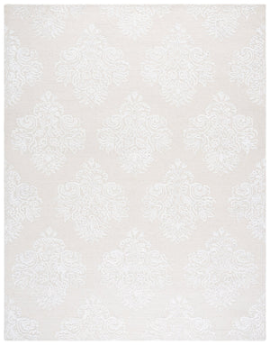 Safavieh Glamour Ivory Floral Runner Rug - Hand-tufted Elegance For Hallways And Entryways With Soft Comfort Ivory 60% Wool,30% Viscose,10% Cotton Glm619a-8