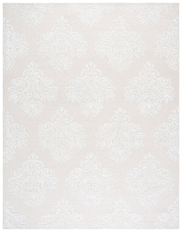 Safavieh Glamour Ivory Floral Runner Rug - Hand-tufted Elegance For Hallways And Entryways With Soft Comfort Ivory 60% Wool,30% Viscose,10% Cotton Glm619a-8