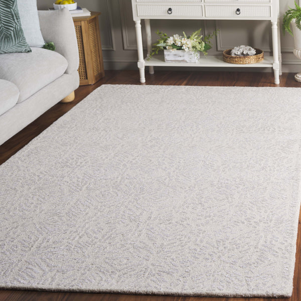 Safavieh Glamour Hand-tufted Runner Rug - Timeless Floral Elegance For Sophisticated Home Interiors Ivory 50% Wool,40% Viscose,10% Cotton Glm620a-5