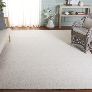 Safavieh Glamour Floral Hand Tufted Area Rug – Luxurious Ivory Design For Elegant Home Decor Solutions Ivory 50% Wool,40% Viscose,10% Cotton Glm620a-4