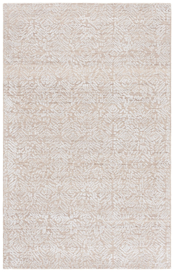 Safavieh Glamour Floral Hand Tufted Area Rug – Luxurious Ivory Design For Elegant Home Decor Solutions Beige ,Ivory 50% Wool,40% Viscose,10% Cotton Glm620b-4