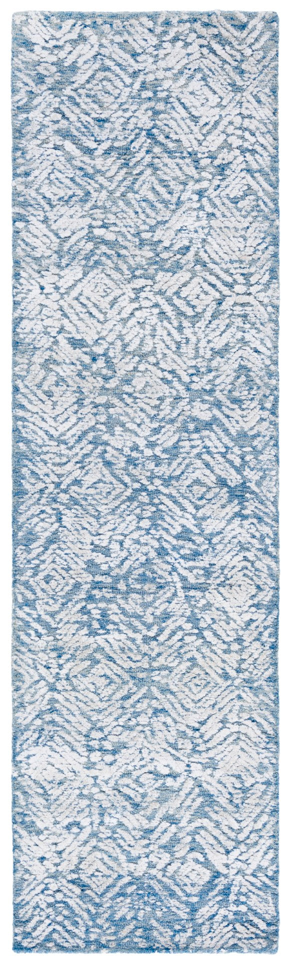 Safavieh Glamour Floral Hand Tufted Area Rug – Luxurious Ivory Design For Elegant Home Decor Solutions Blue ,Ivory 50% Wool,40% Viscose,10% Cotton Glm620m-4