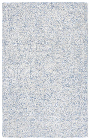 Safavieh Glamour Hand-tufted Runner Rug - Timeless Floral Elegance For Sophisticated Home Interiors Blue ,Ivory 50% Wool,40% Viscose,10% Cotton Glm620m-5