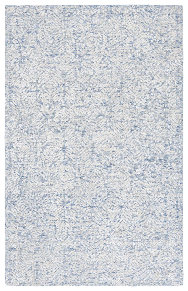 Safavieh Glamour Hand-tufted Runner Rug - Timeless Floral Elegance For Sophisticated Home Interiors Blue ,Ivory 50% Wool,40% Viscose,10% Cotton Glm620m-5