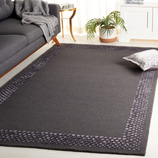 Safavieh Glamour 623 Hand tufted Modern Rug Dark Grey GLM623F-5