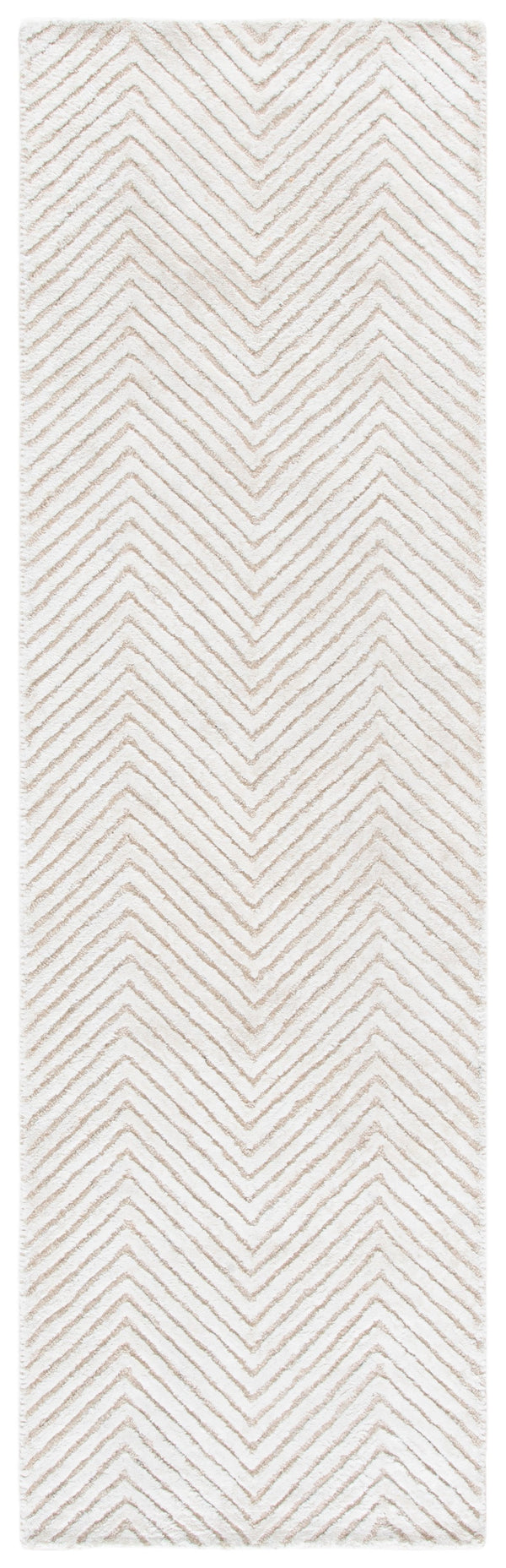 Safavieh Glamour Hand-Tufted Ivory Round Rug — Wool Blend, Artisanal Texture, Subtle Sheen For Modern Homes 6'-0" x 6'-0" GLM801A-6R
