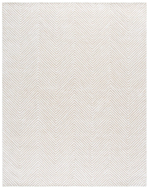 Safavieh Glamour Hand-Tufted Ivory Round Rug — Wool Blend, Artisanal Texture, Subtle Sheen For Modern Homes 6'-0" x 6'-0" GLM801A-6R