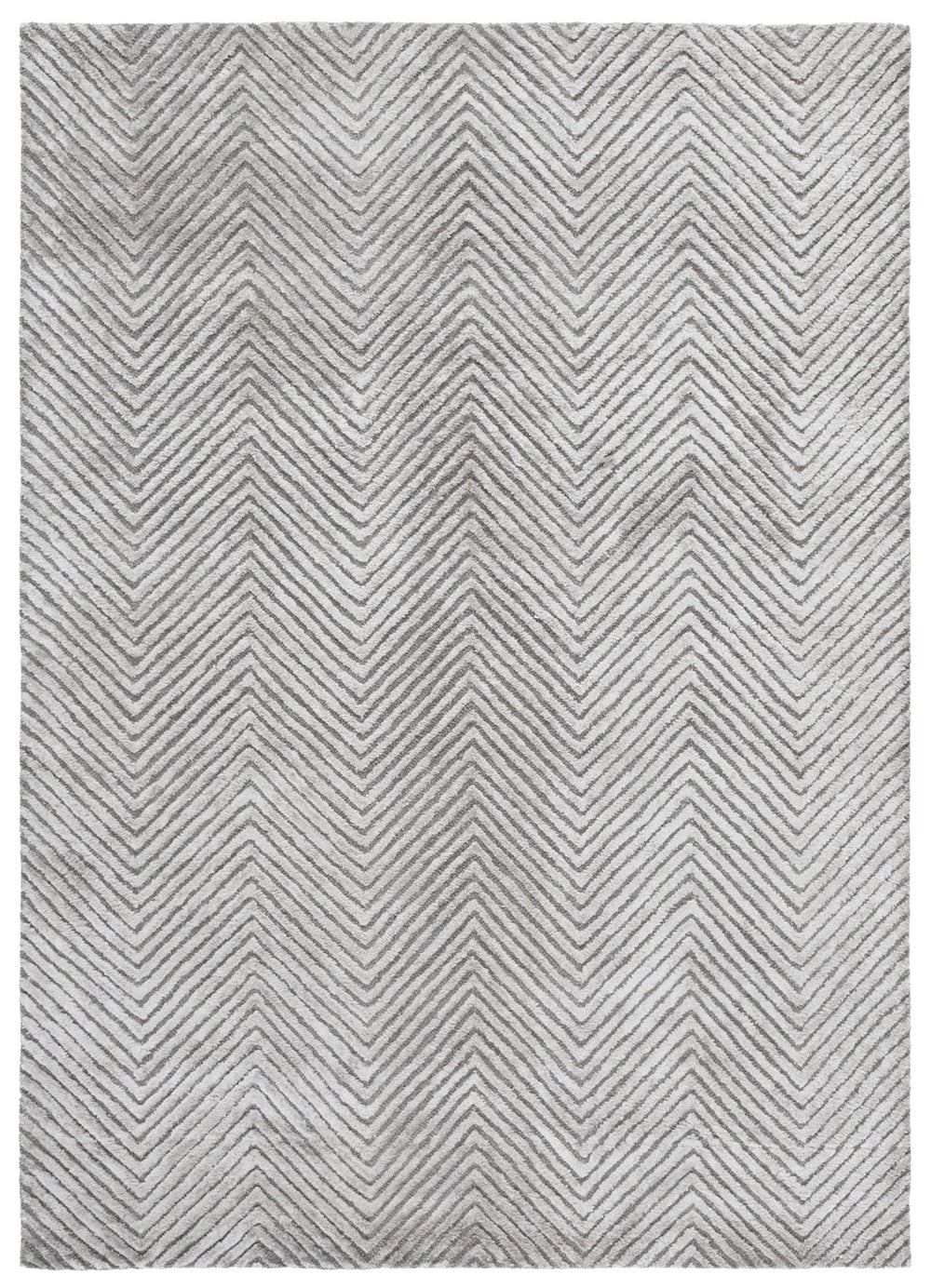 Safavieh Glamour Hand-Tufted Silver Runner — Low-Pile Wool Blend, Durable Elegant Texture For Narrow Halls 2'-3" x 8'-0" GLM801G-28
