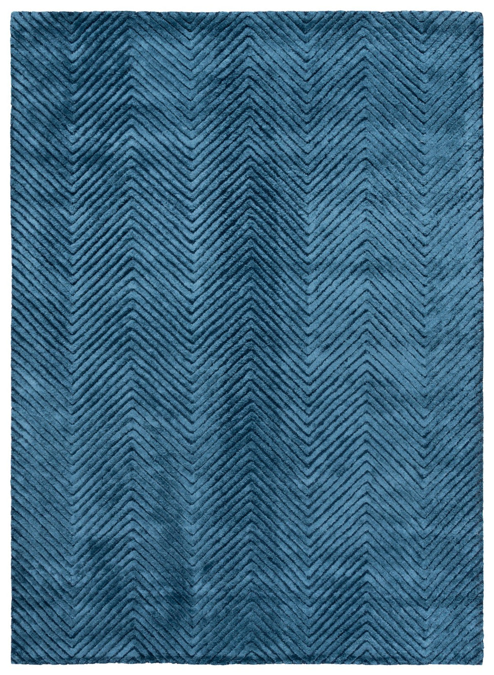 Safavieh Glamour Hand-Tufted Navy Runner Rug — Wool Blend Low-Profile Hallway Carpet For Modern Homes 2'-3" x 8'-0" GLM801N-28