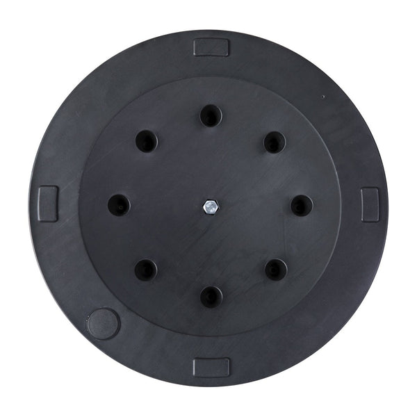 English Elm Kona Heavy-Duty Patio Umbrella Base with Weatherproof Coating for Secure Outdoor Stability & Style Bronze 19.25" GM-UB19-BRNZ-GG