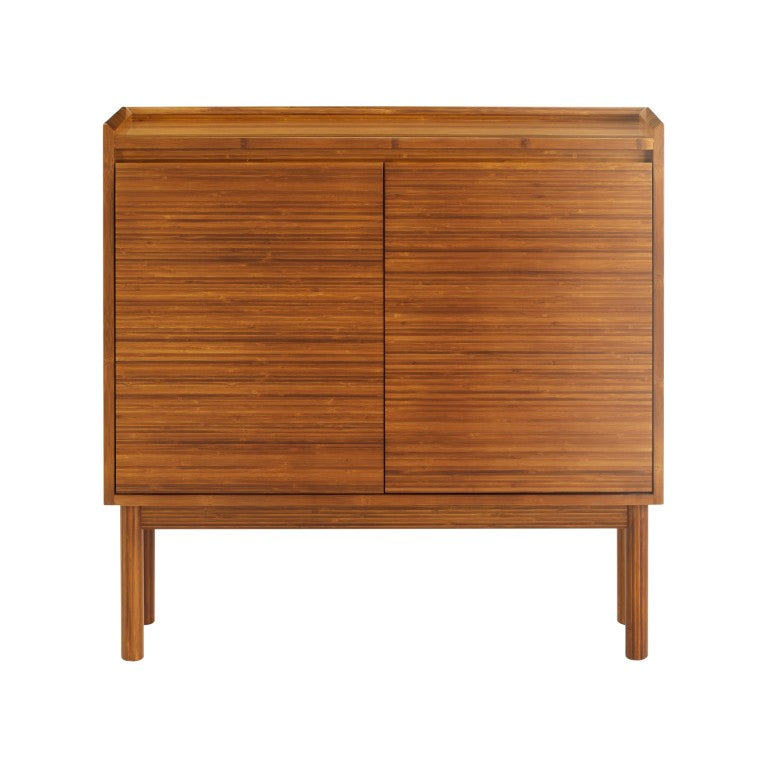 Greenington Mira Solid Bamboo Console Table Mid-century Modern Entryway Piece with Amber Finish GMA0001AM