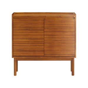 Greenington Mira Solid Bamboo Console Table Mid-century Modern Entryway Piece with Amber Finish GMA0001AM