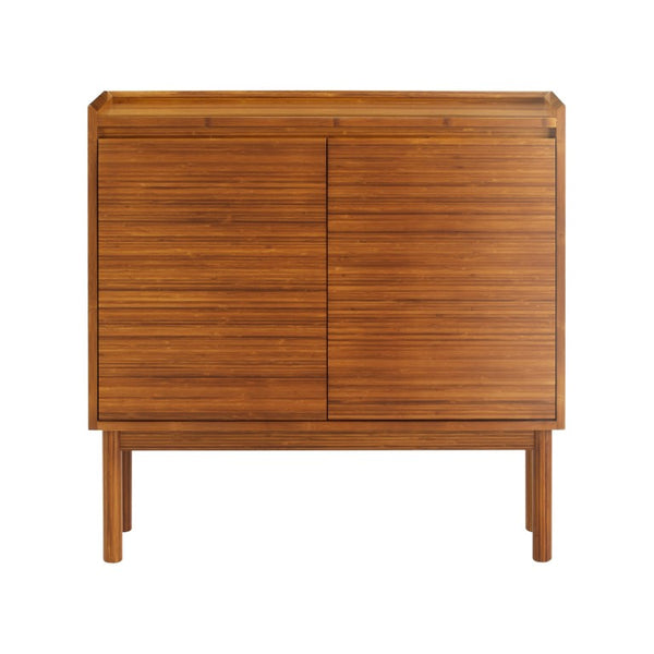 Greenington Mira Solid Bamboo Console Table Mid-century Modern Entryway Piece with Amber Finish GMA0001AM