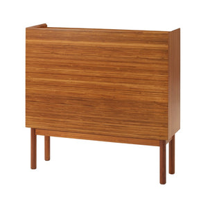 Greenington Mira Solid Bamboo Console Table Mid-century Modern Entryway Piece with Amber Finish GMA0001AM