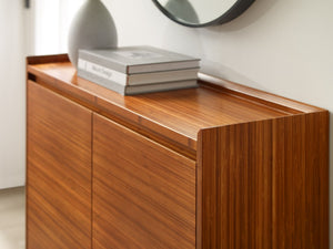Greenington Mira Solid Bamboo Console Table Mid-century Modern Entryway Piece with Amber Finish GMA0001AM